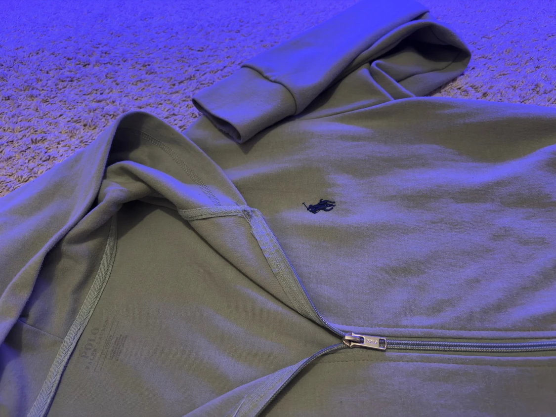 Grå hoodie från Polo Ralph Lauren - 1