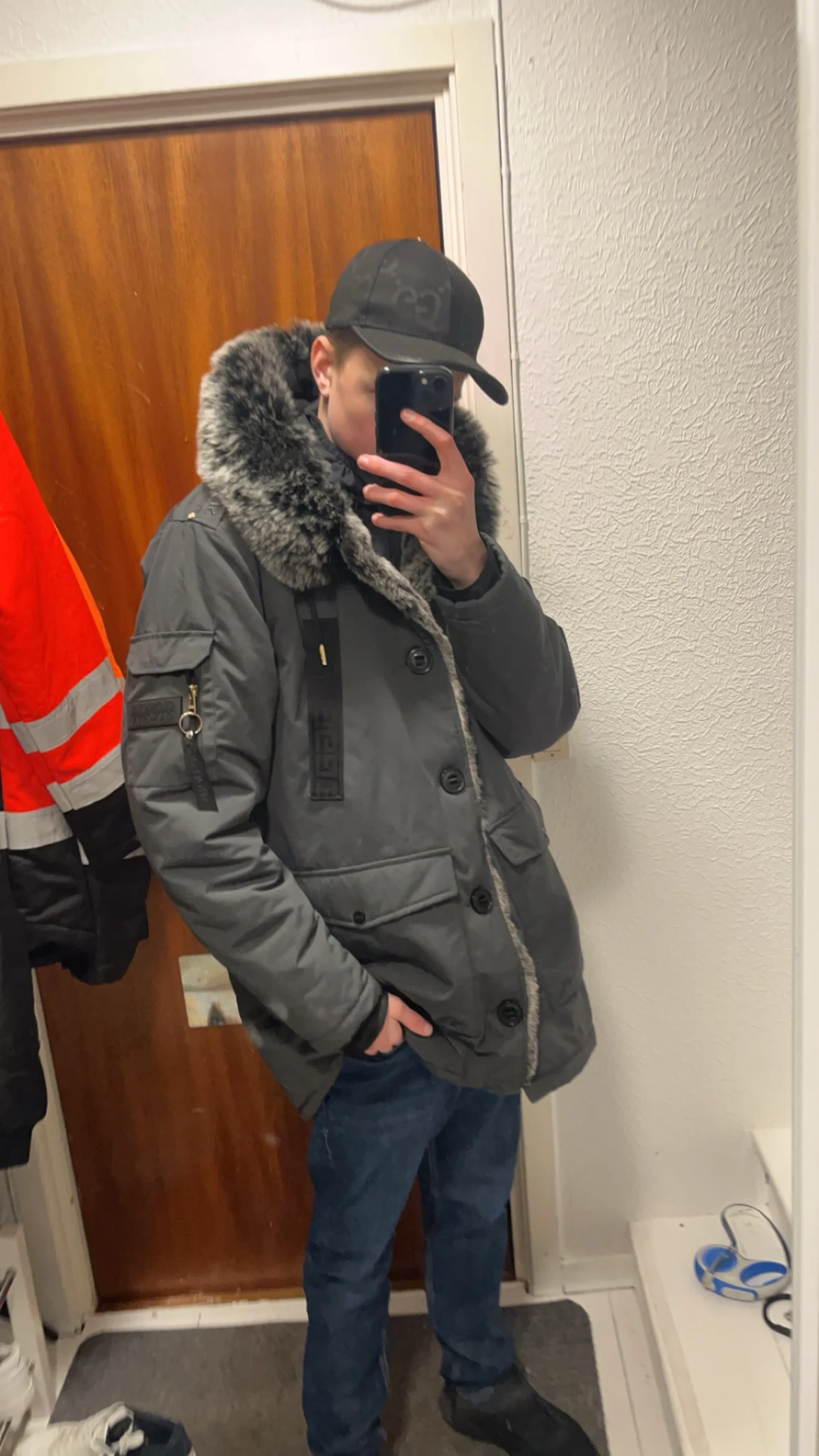 Glorius gangsta Grå parkas  - 1