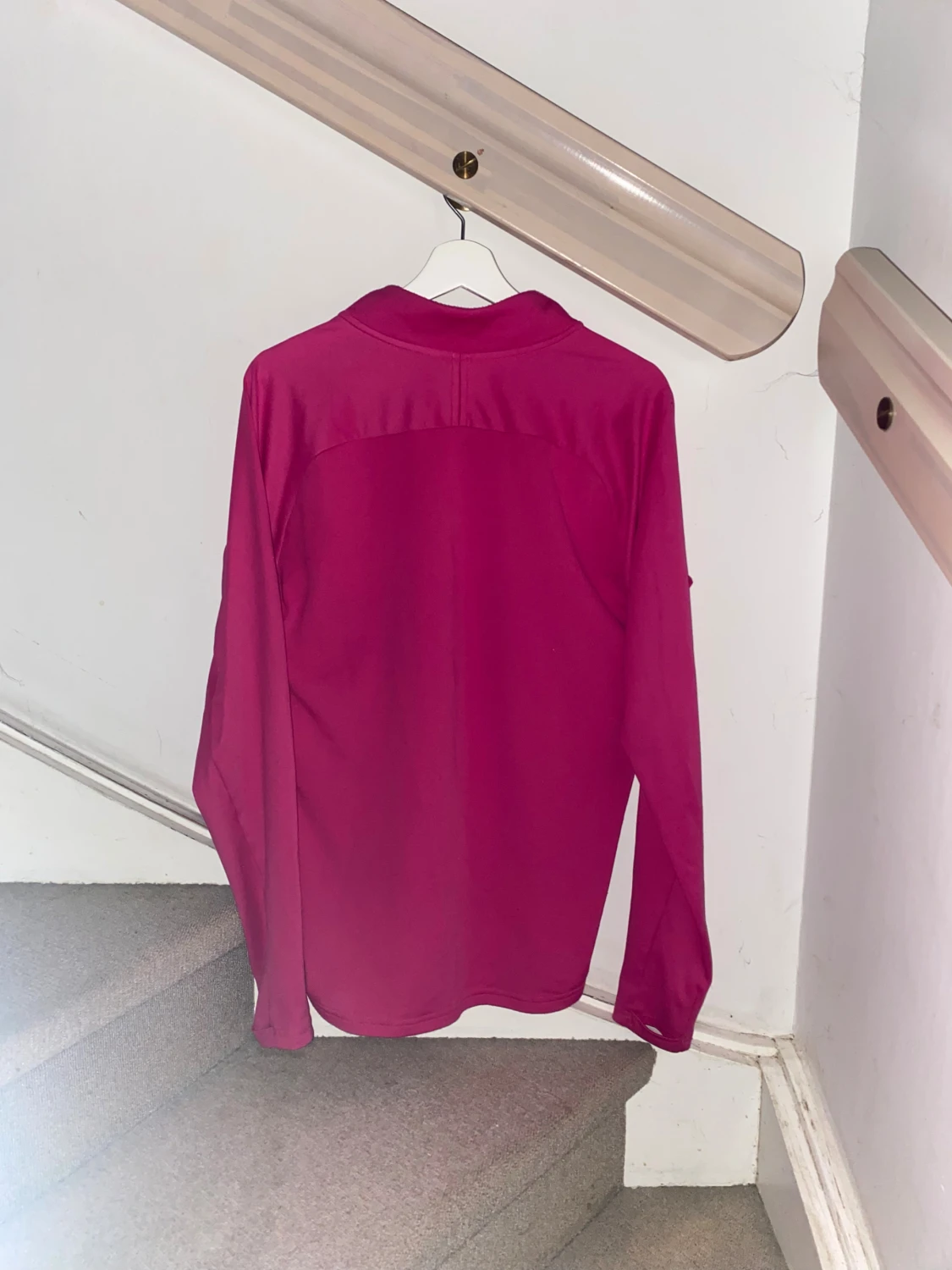 Nike rosa långärmad träningströja - 3