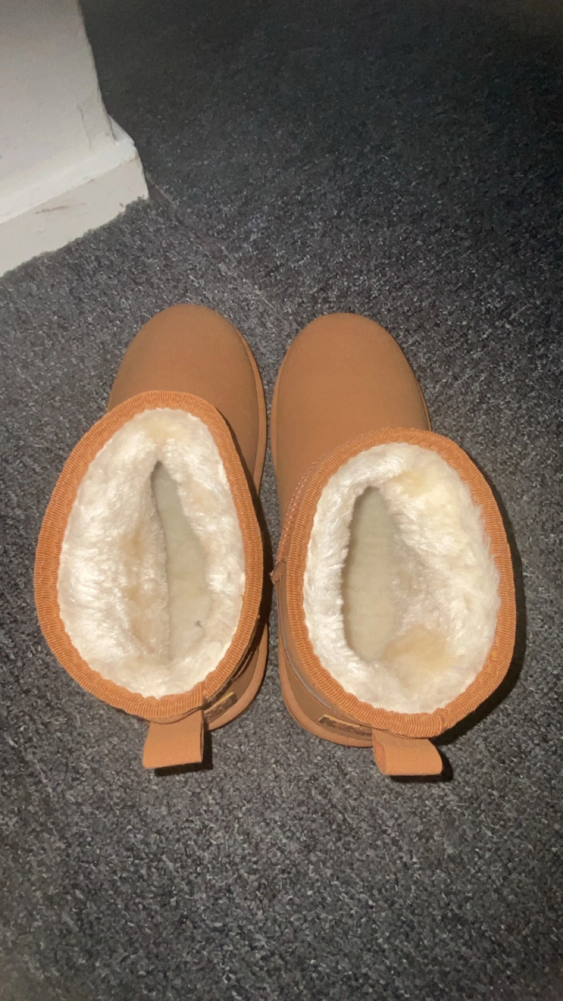 Bruna boots med fuskpälsfoder - 3