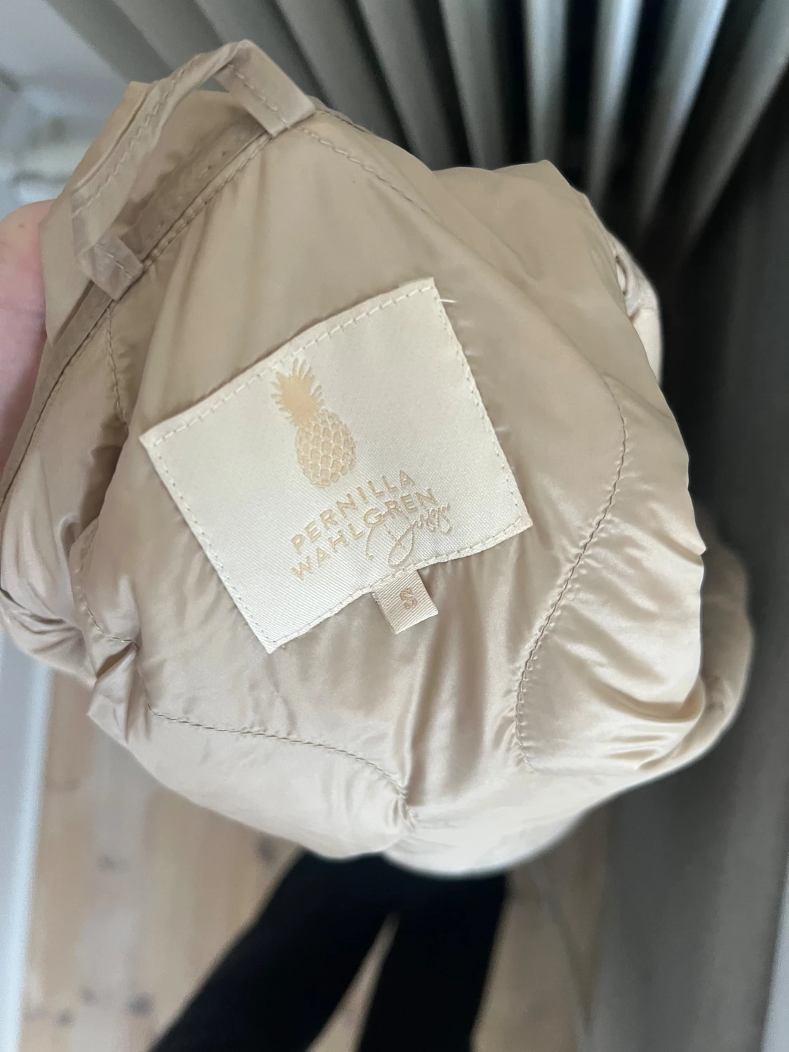 Beige puff jacka - 2
