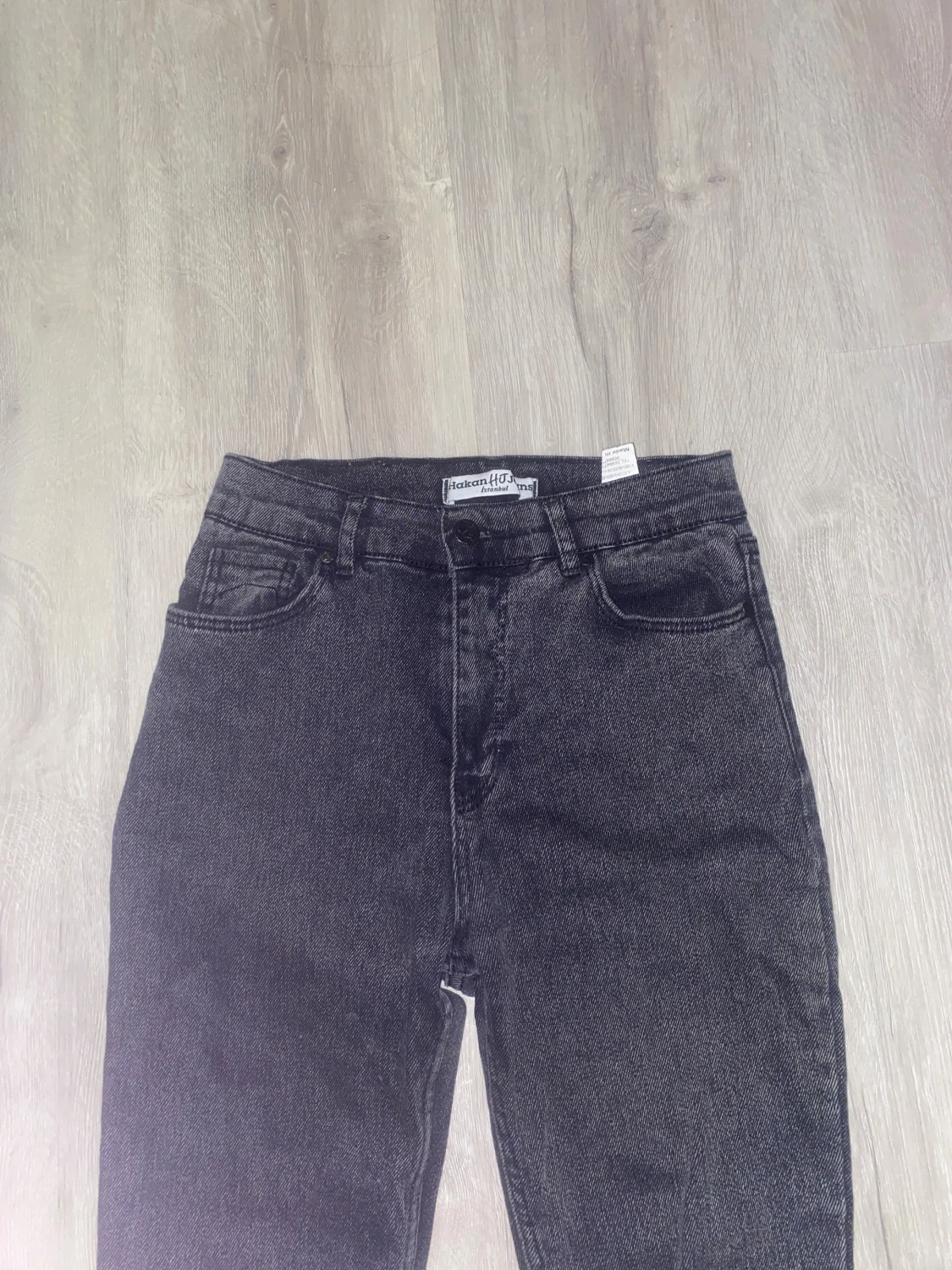 Svarta bootcut jeans Hakan 40, strl 30 - 1