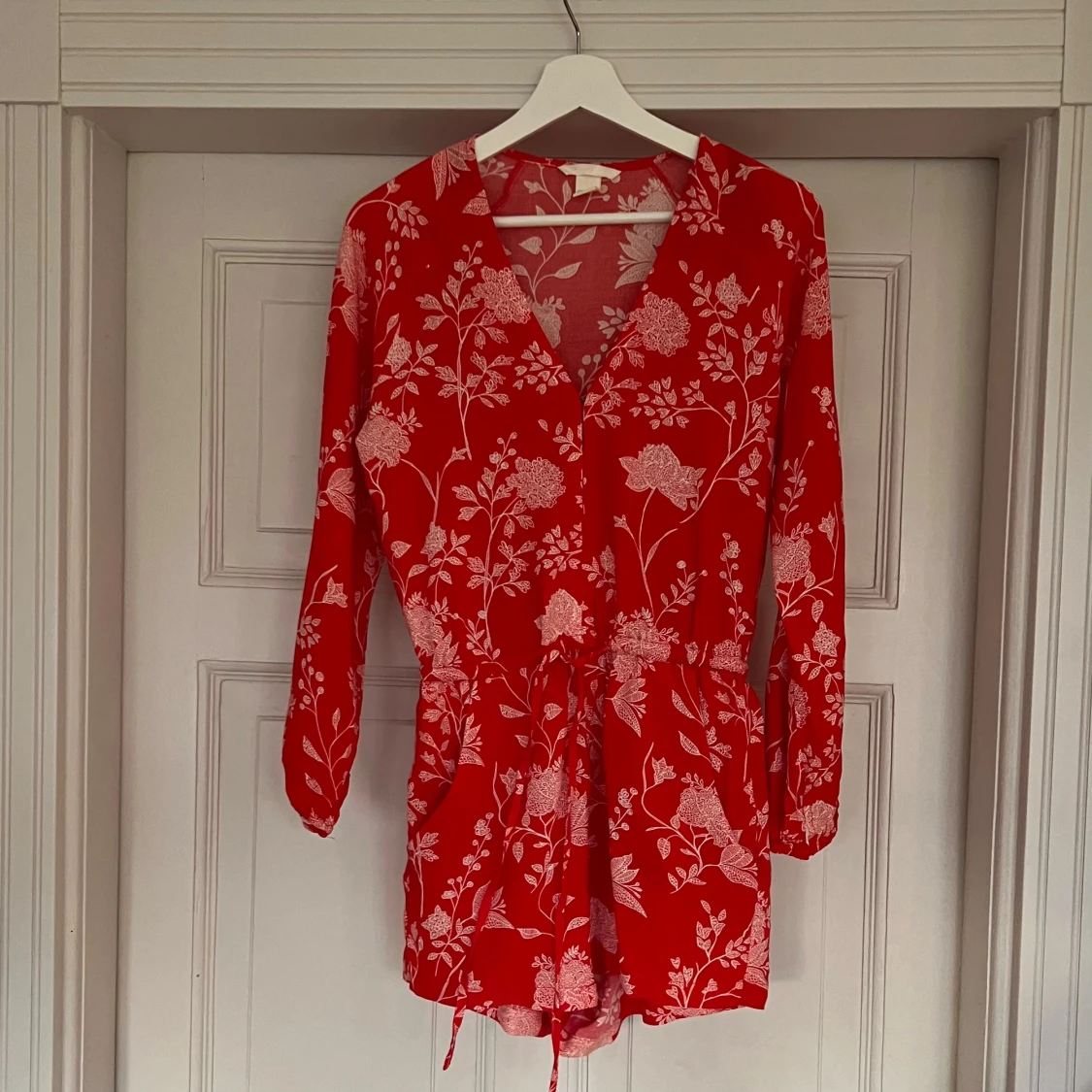 Röd shortsdress H&M - 2