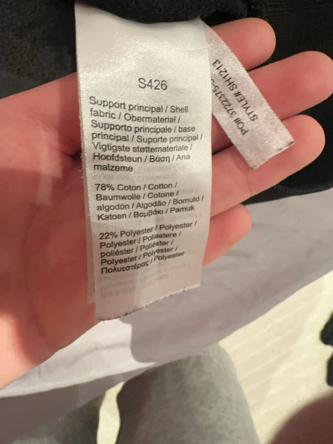 Svart sweatshirt från Lacoste L - 6