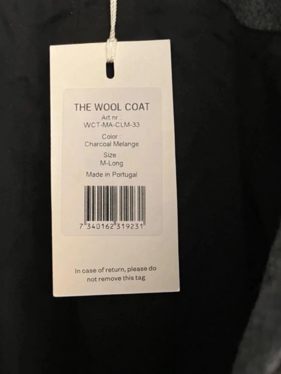 NY Grå ullrock från ASKET, M-L - 3