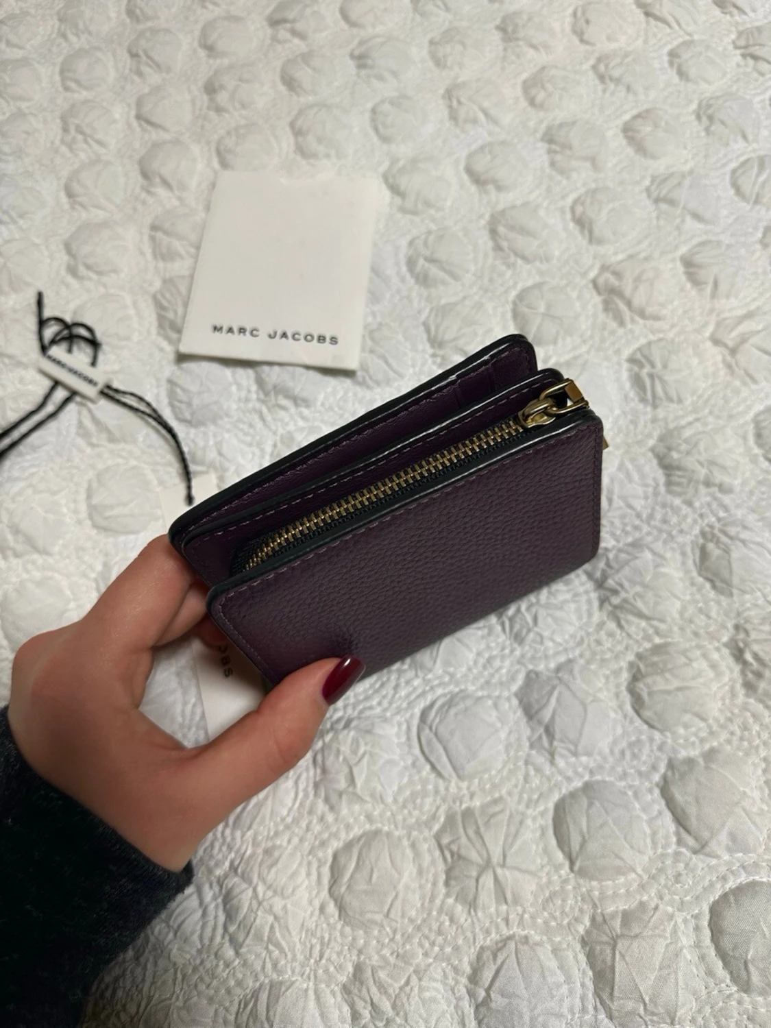 Mörklila plånbok från Marc Jacobs - 2