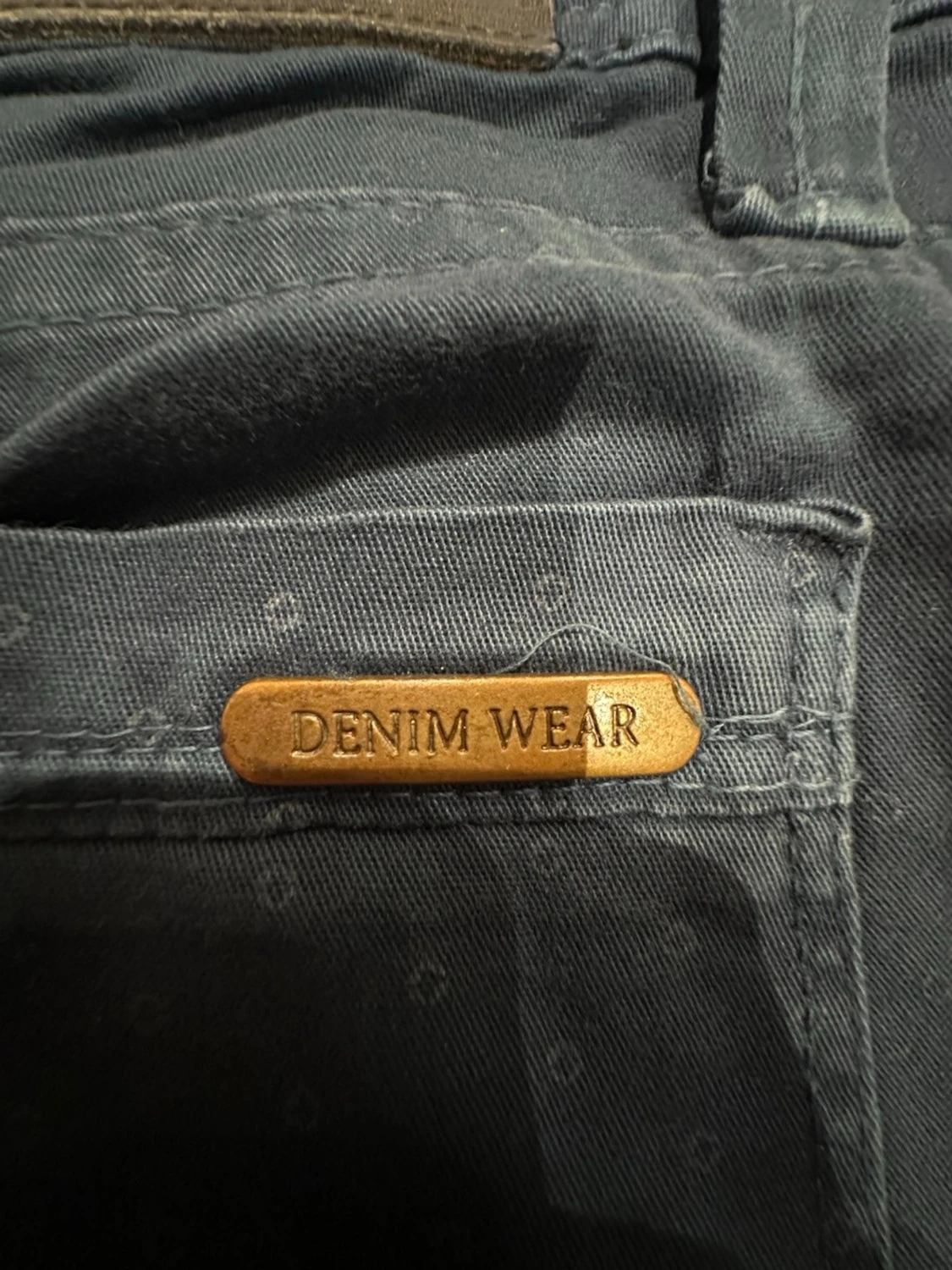 Blå caprishorts från ORJEAN, stl 34 - 4