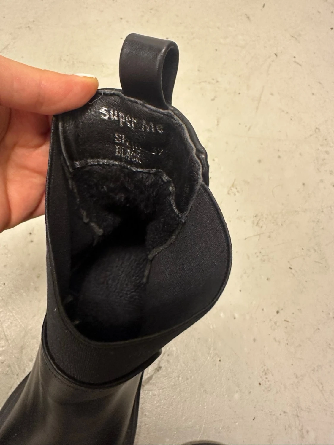 Svarta chelsea boots från Super Me - 3