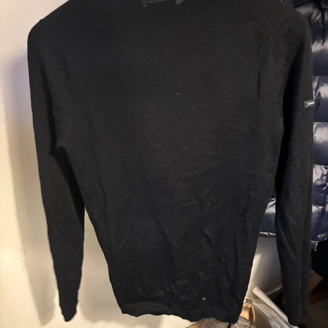 Svart merinotröja från Superdry - 2