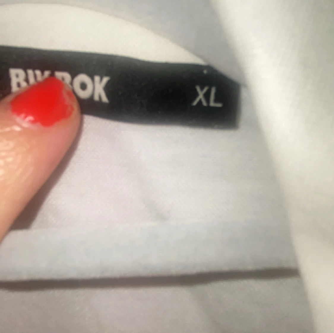 Vit skjortklänning från Bik Bok XL - 1