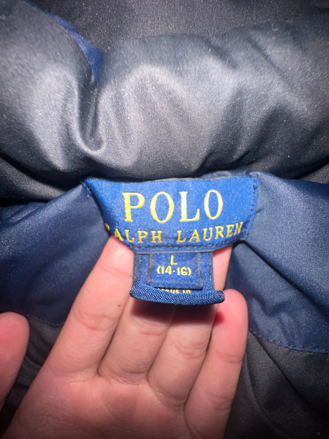 Svart pufferjacka från Polo Ralph Lauren - 2