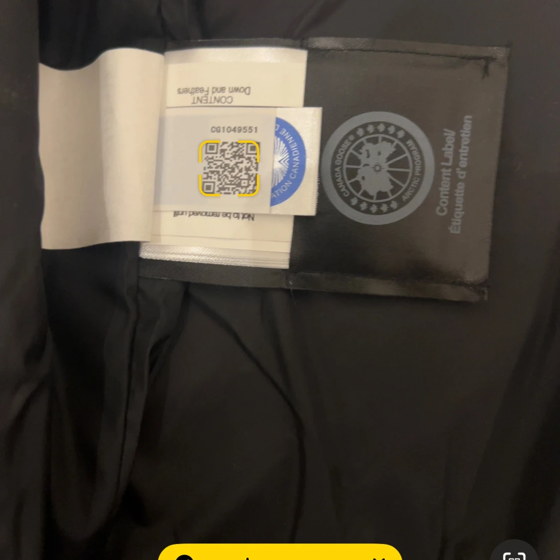 Svart dunjacka från Canada Goose black label - 1