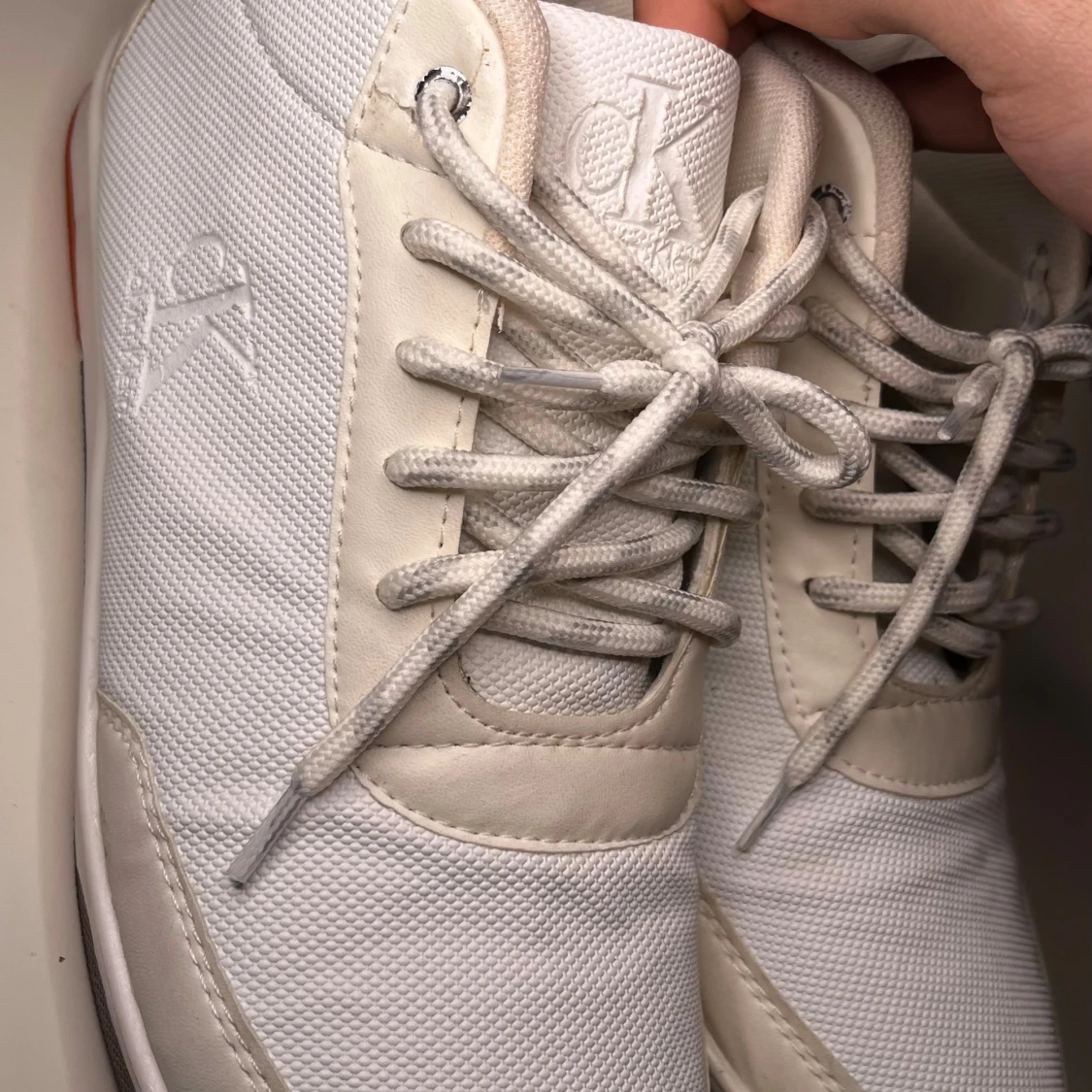 Vita sneakers från Calvin Klein - 1