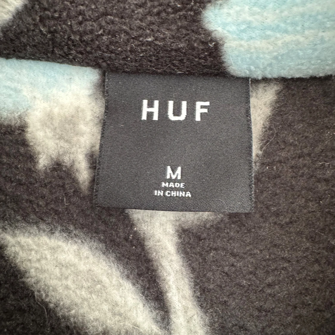 Streetwear Blommig fleecejacka från HUF - 4