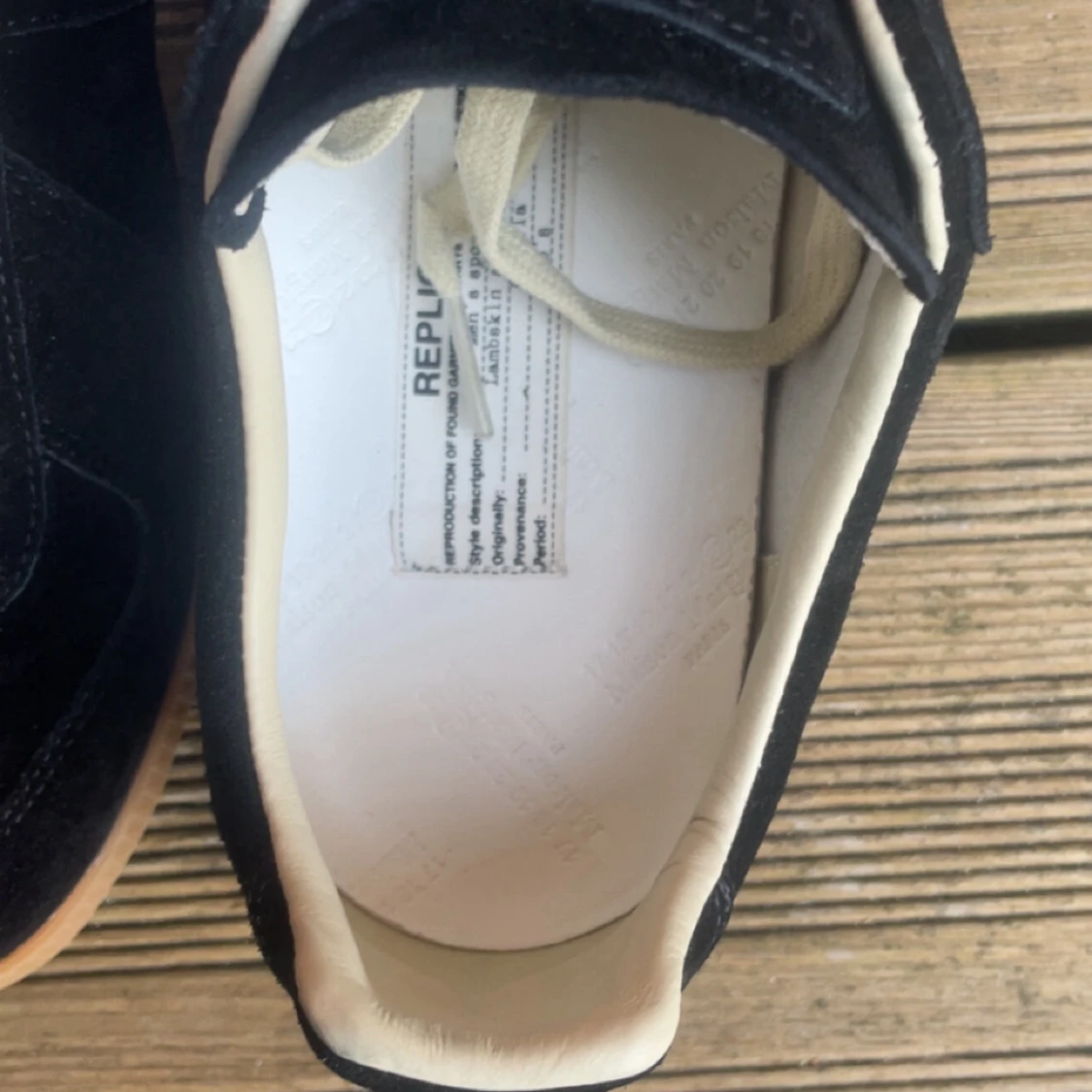 Maison Margiela svarta sneakers  - 1