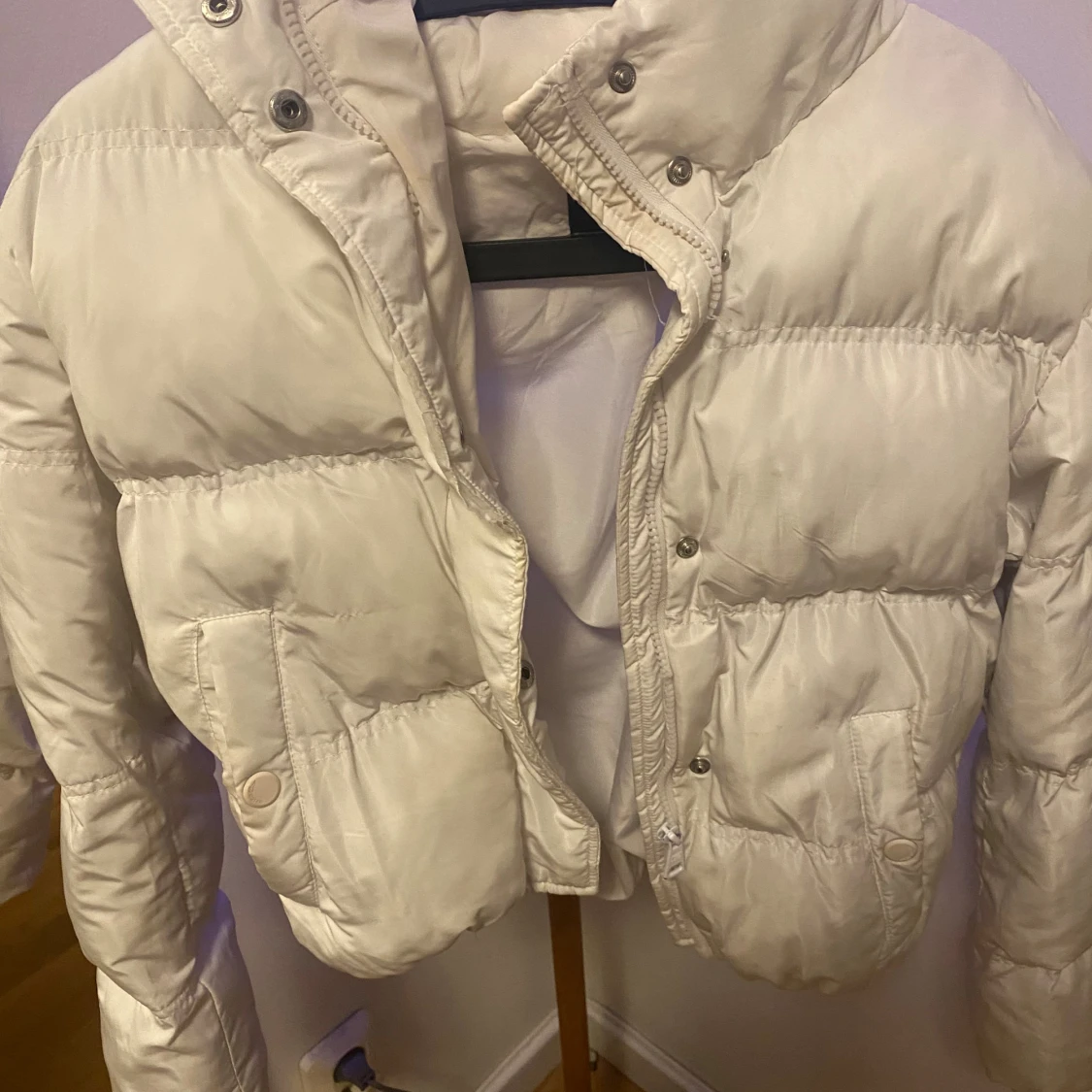 Vit pufferjacka från FB Sister XS