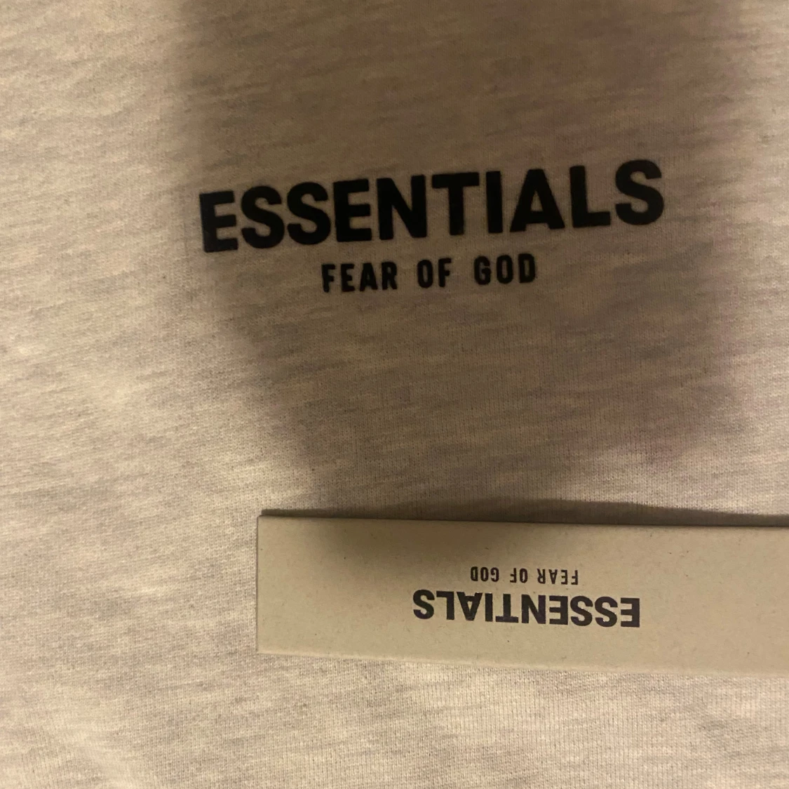 Essentials Fear of God grå hoodie - 4