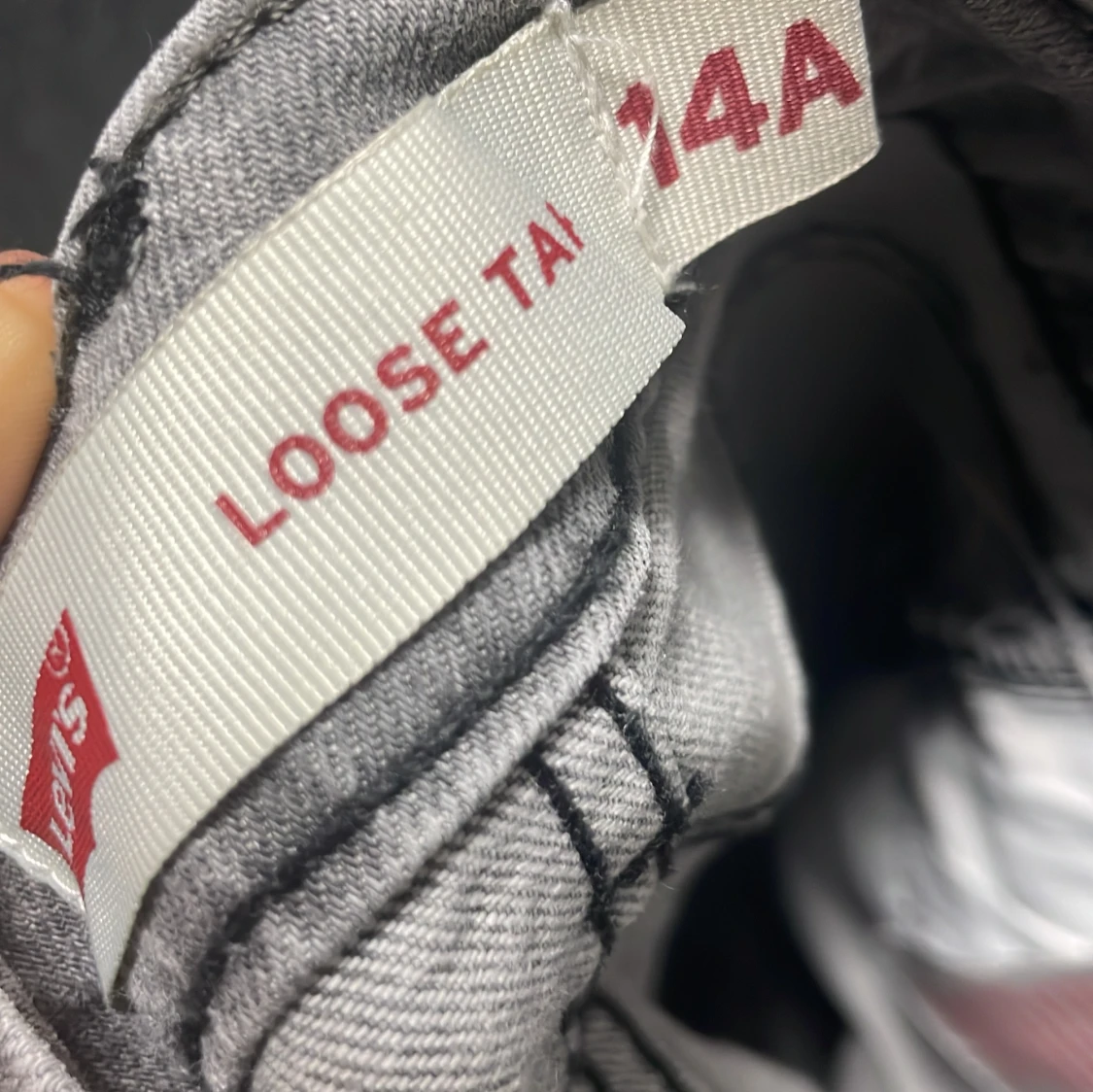 Levi's 514 grå jeans loose fit - 2