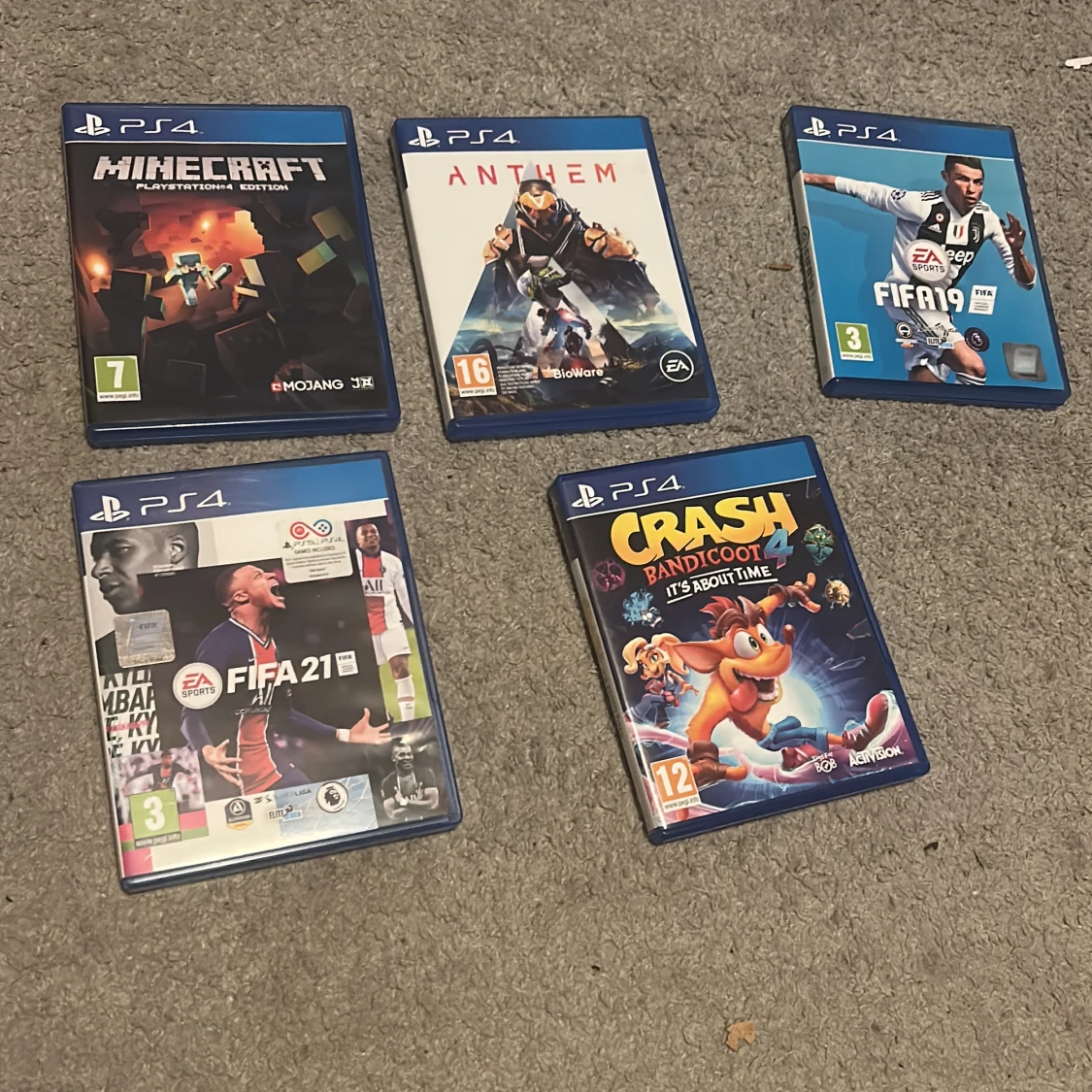 PS4 Spelpaket (9 titlar) - 1