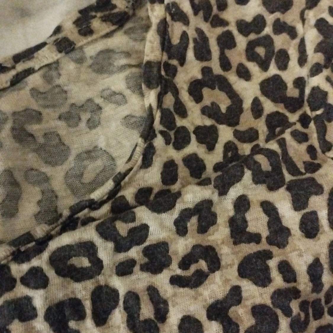 Leopardmönstrad topp från Lindex - 2