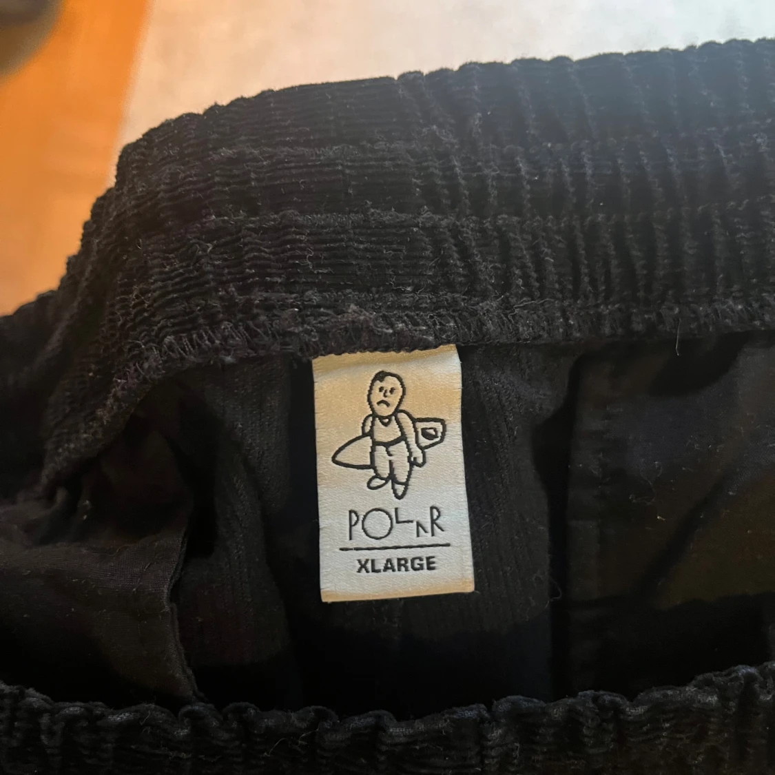 Svarta manchesterbyxor från Polar Skate Co - 1