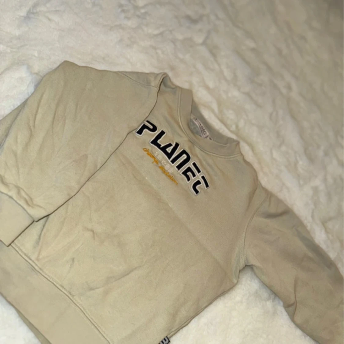 Beige sweatshirt från Lindex boys - 2