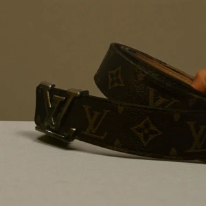 en fin brun bälte - 105cm 