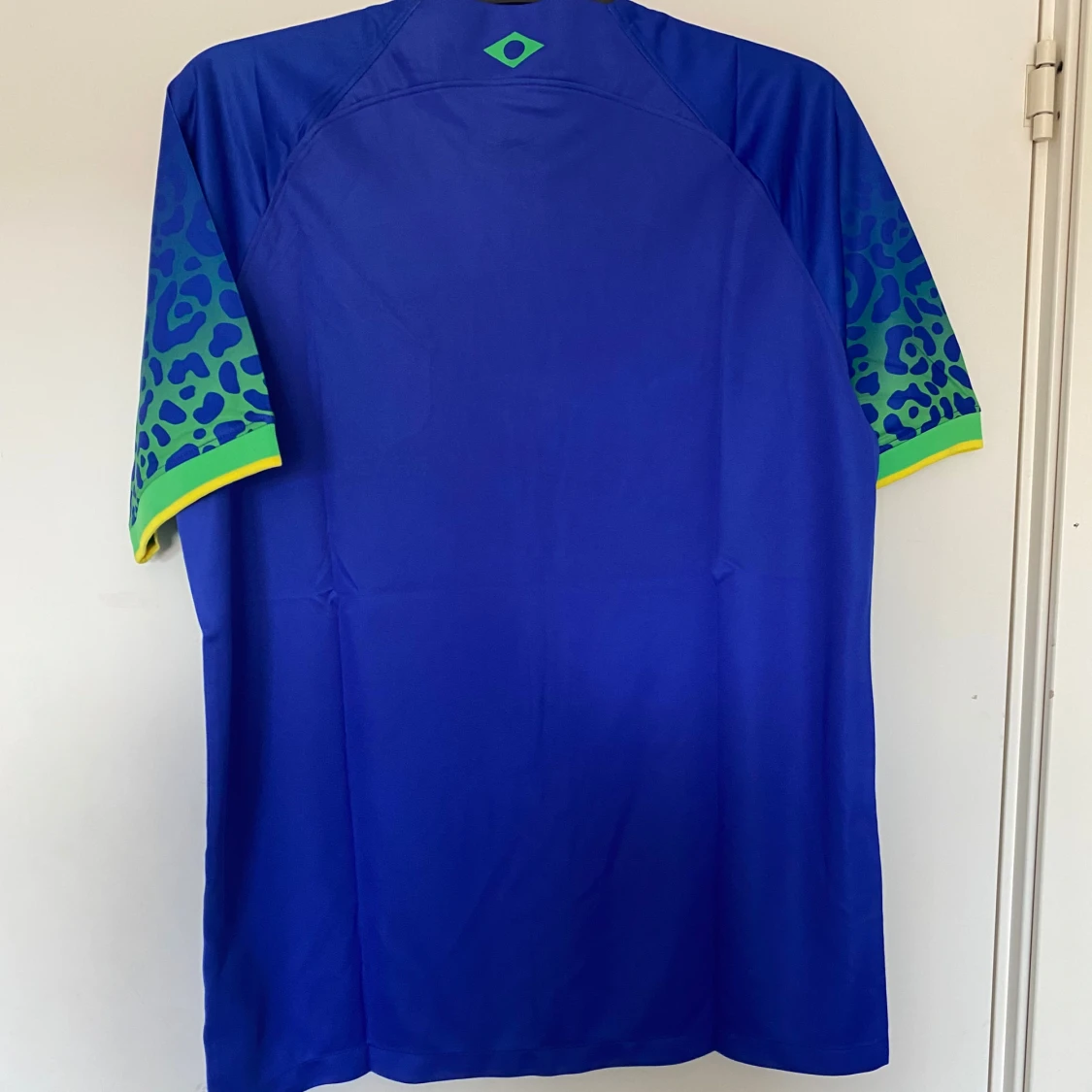 Blå Brasilien fotbollströja Nike L - 1