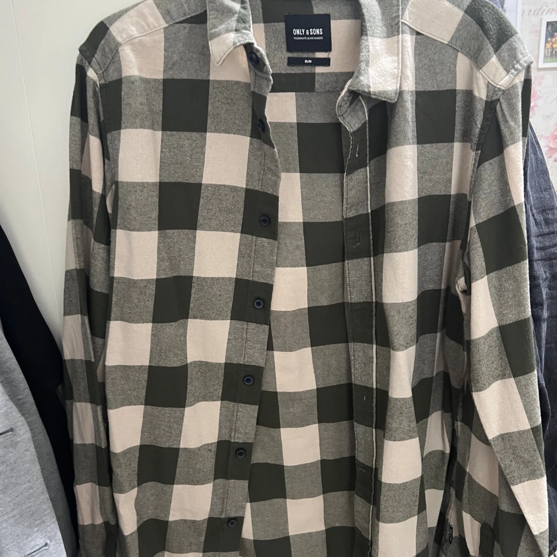 Rutig skjorta från Only & Sons