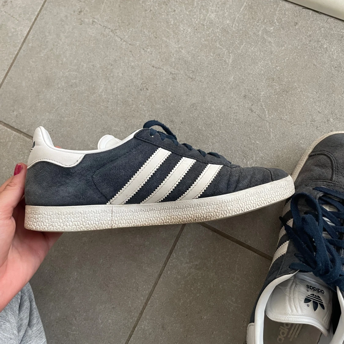 Adidas Gazelle mörkblå sneakers - 1