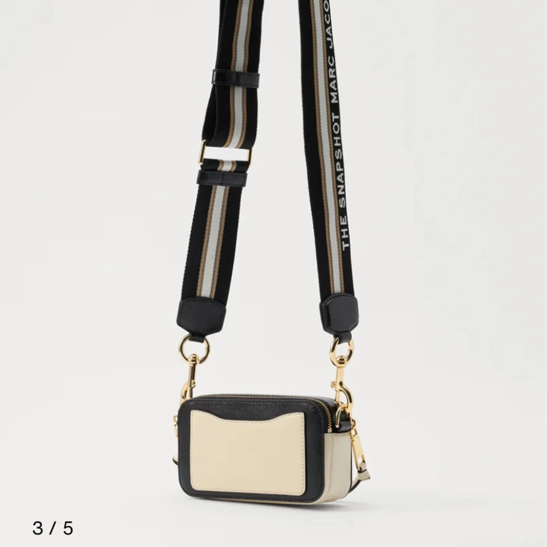 Marc Jacobs Snapshot axelväska beige - 1