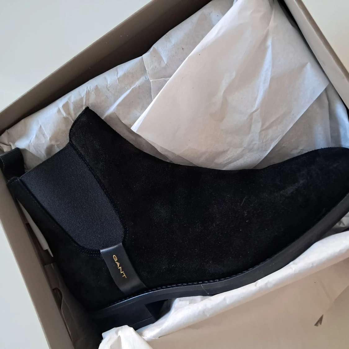 Svarta chelsea boots från Gant (FAYY)