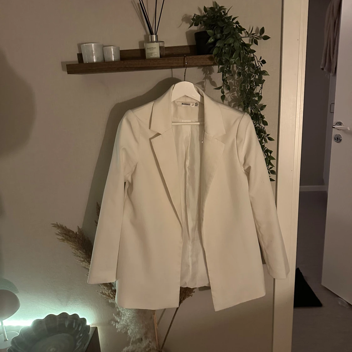 Vit kavaj från Missguided