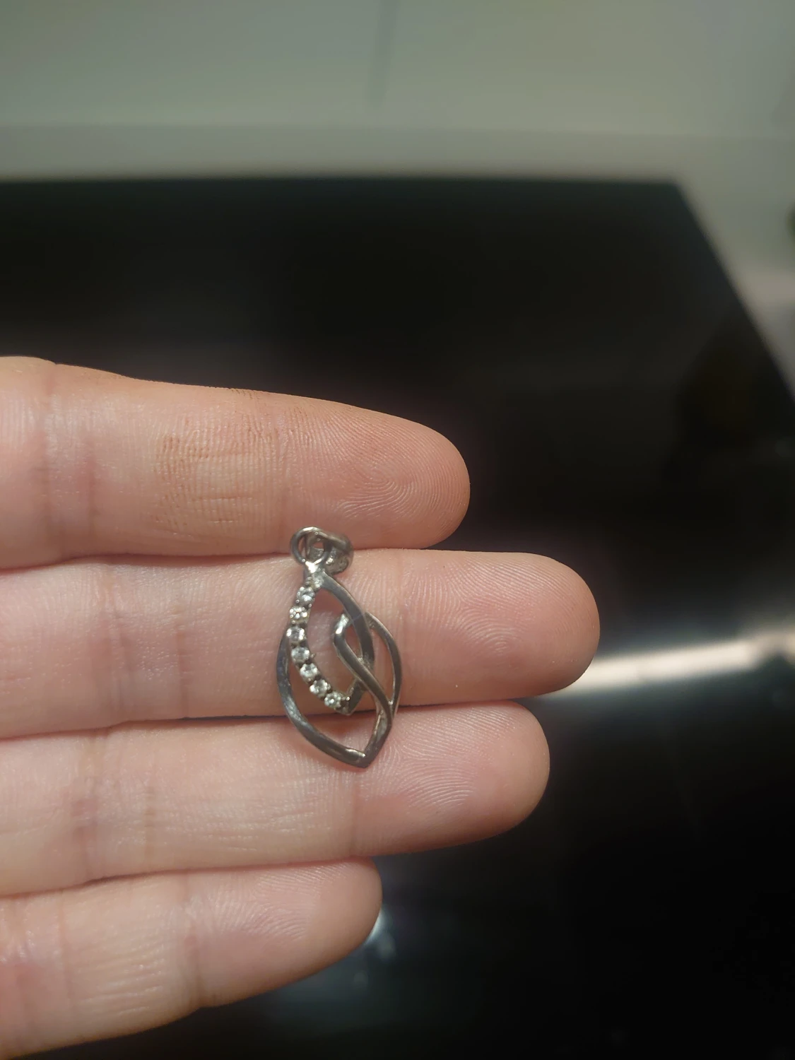 Berlock till halsband, silver  - 1