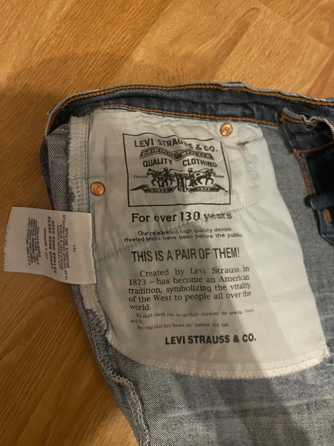 Levi's 529 bootcut jeans blå - 3