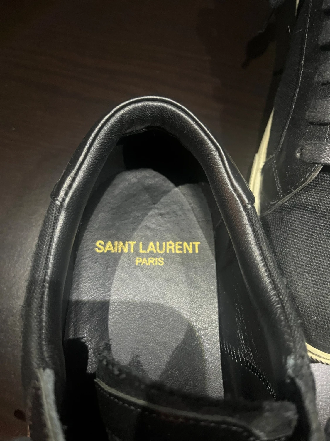 Svarta Saint Laurent sneakers - 3