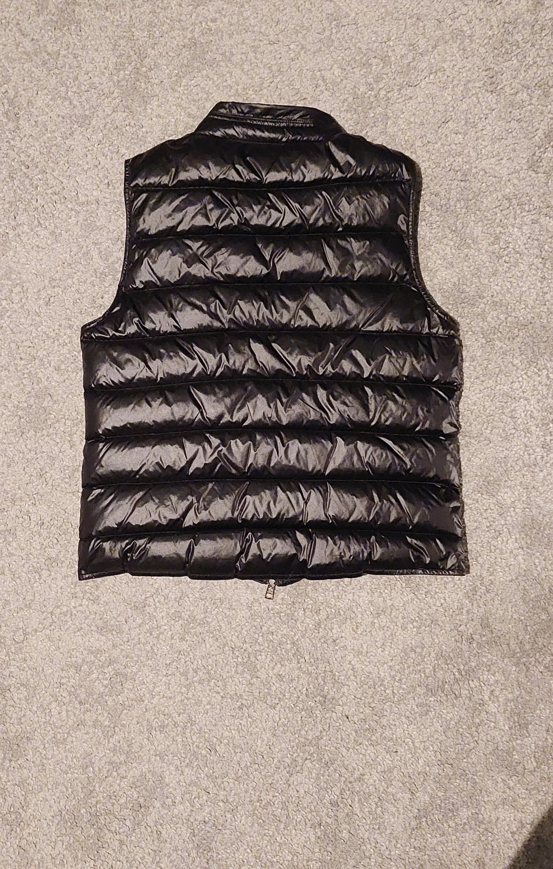 Svart Moncler Gui Väst  - 2