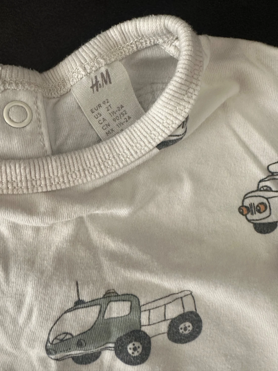 Ribbstickade gröna leggings från H&M - 3