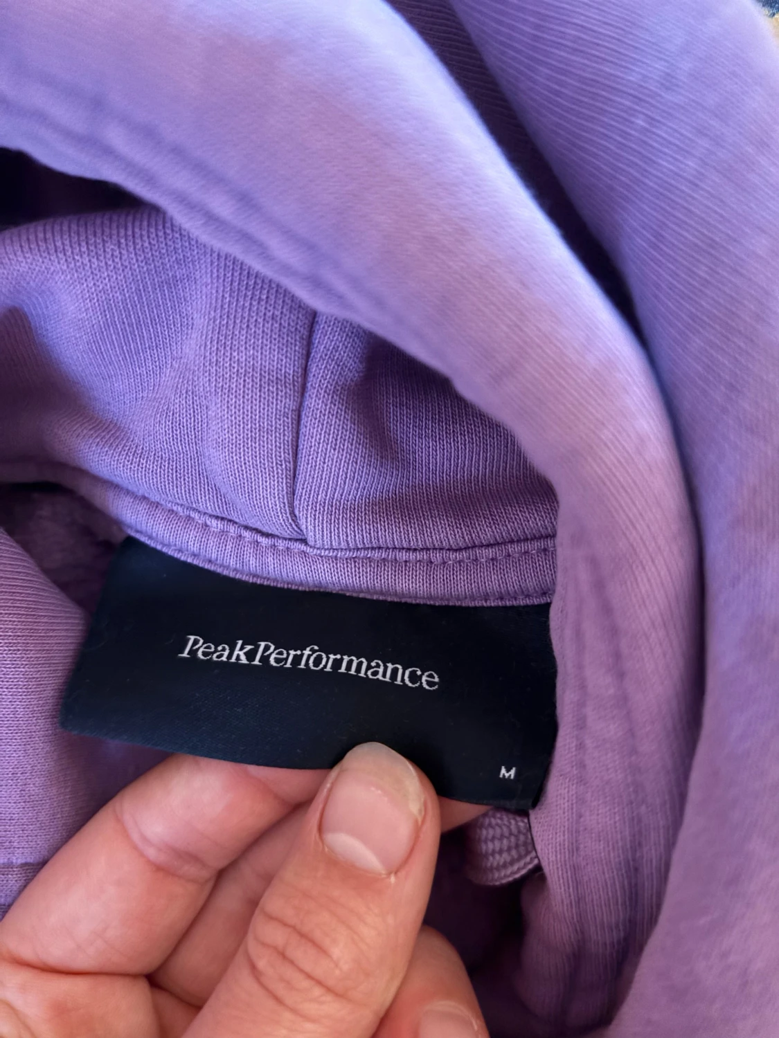 Ljuslila Peak Performance hoodie M