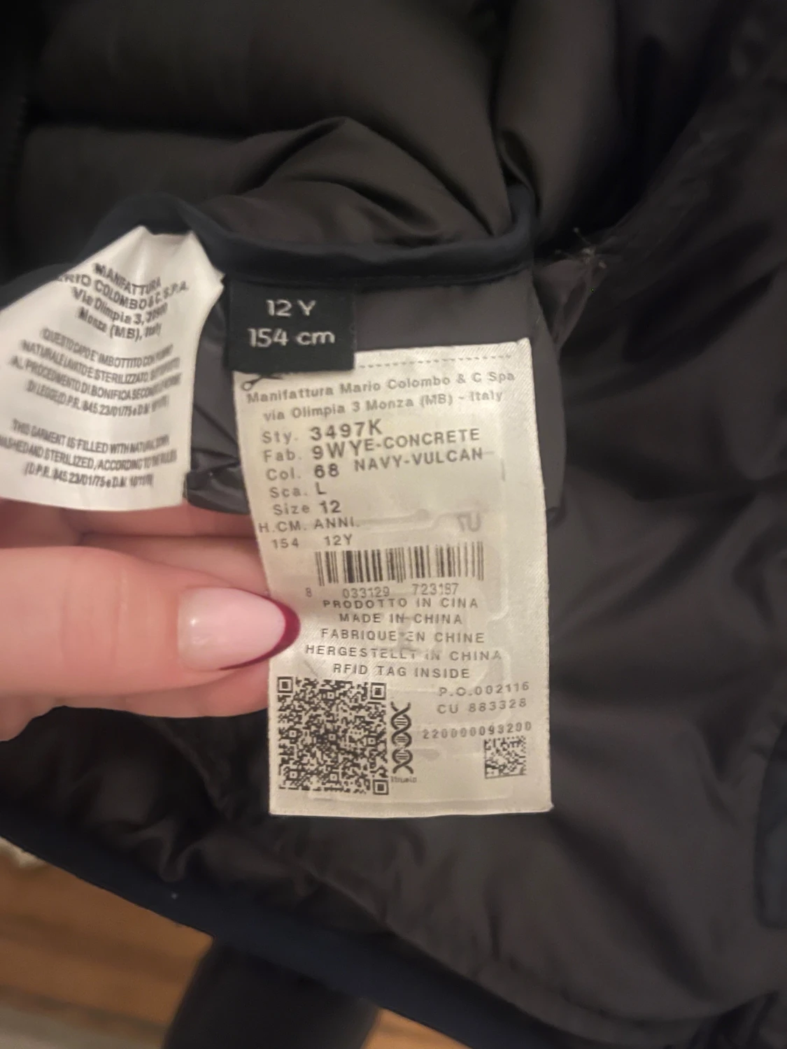 Mörkblå Colmar pufferjacka - 6