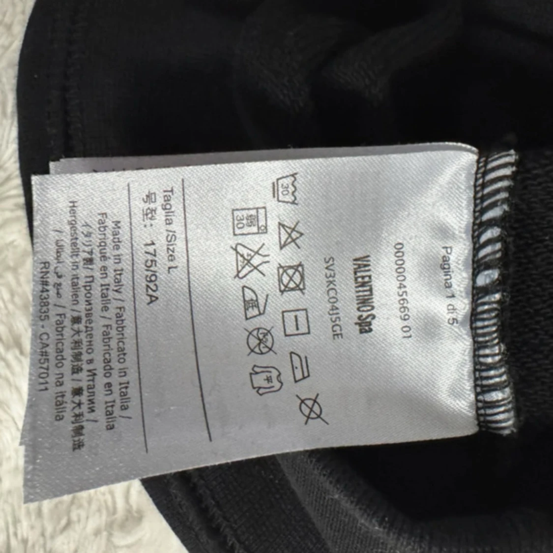 Svart Valentino sweatshirt - 3