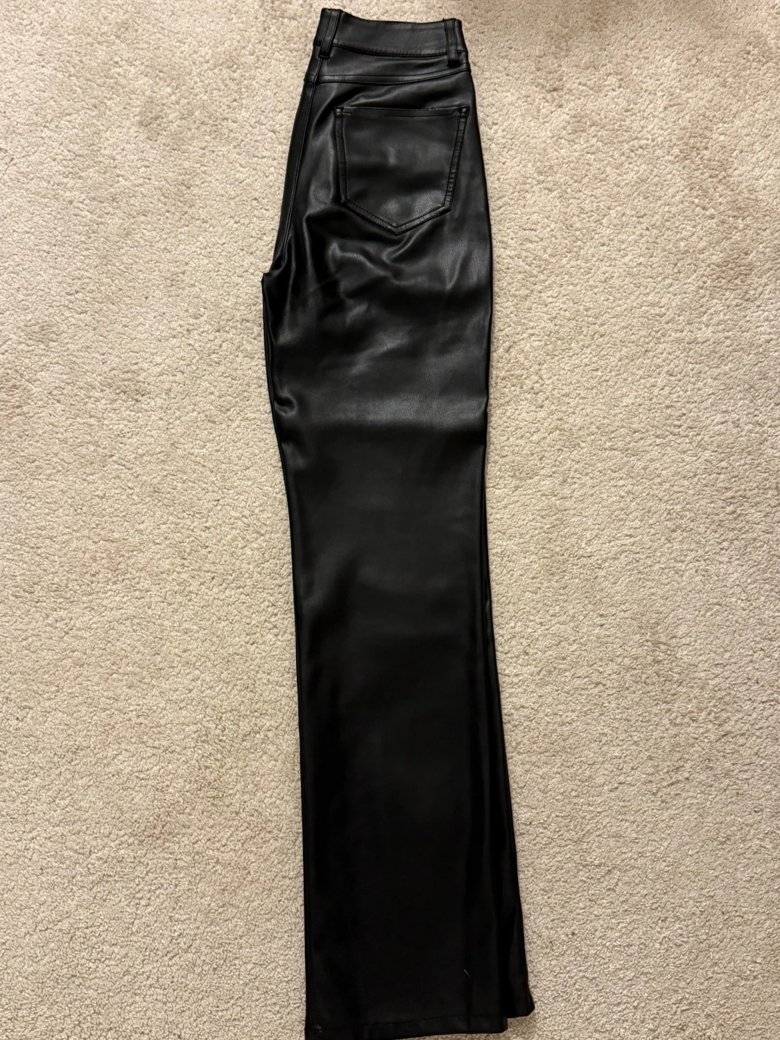 Svarta skinnbyxor  - 2