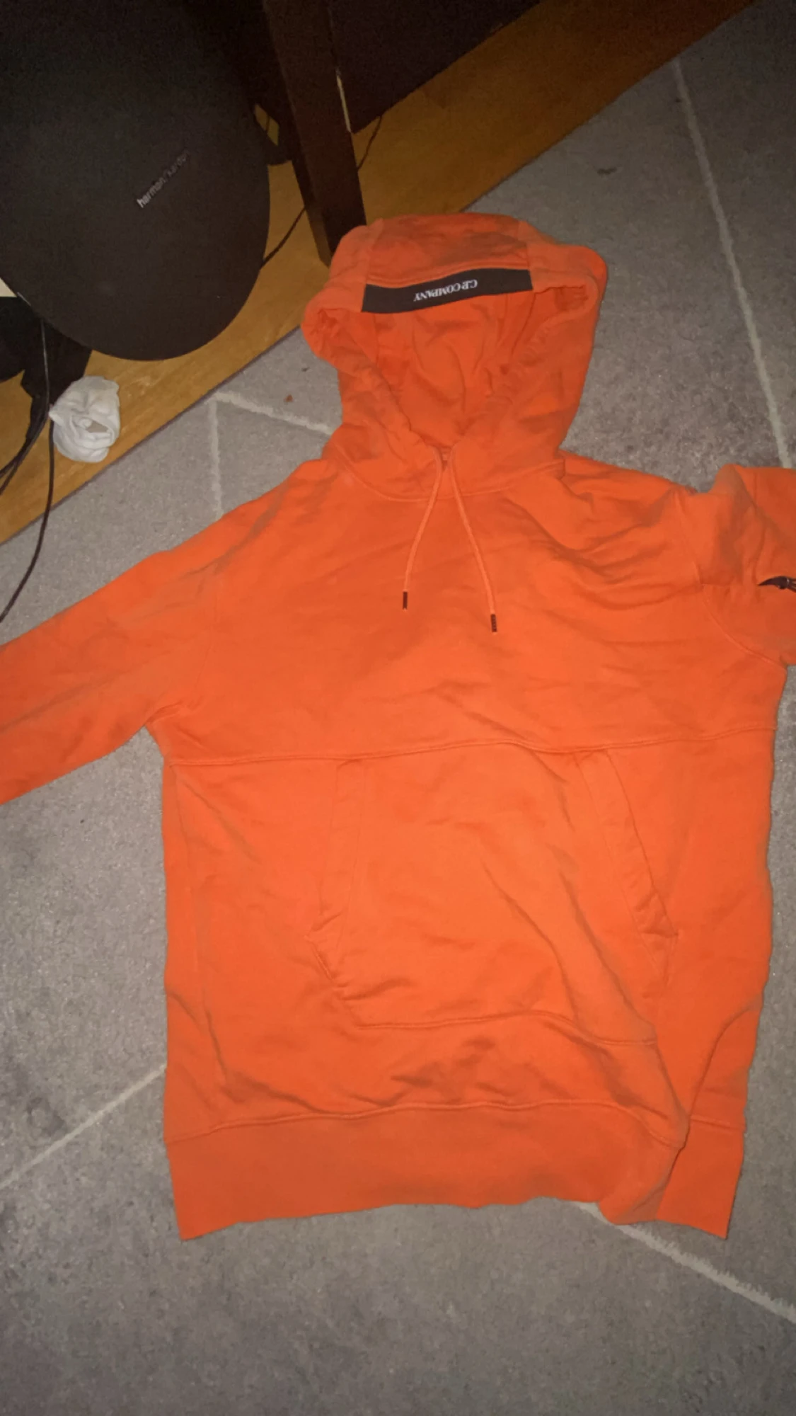 Orange hoodie från C.P. Company - 1