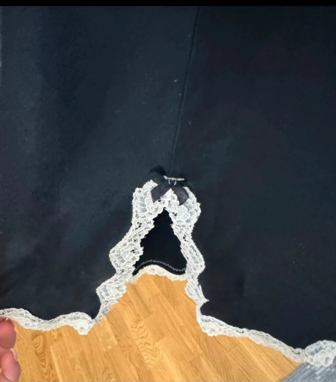 Svart spetsklänning Victoria's Secret XS - 2