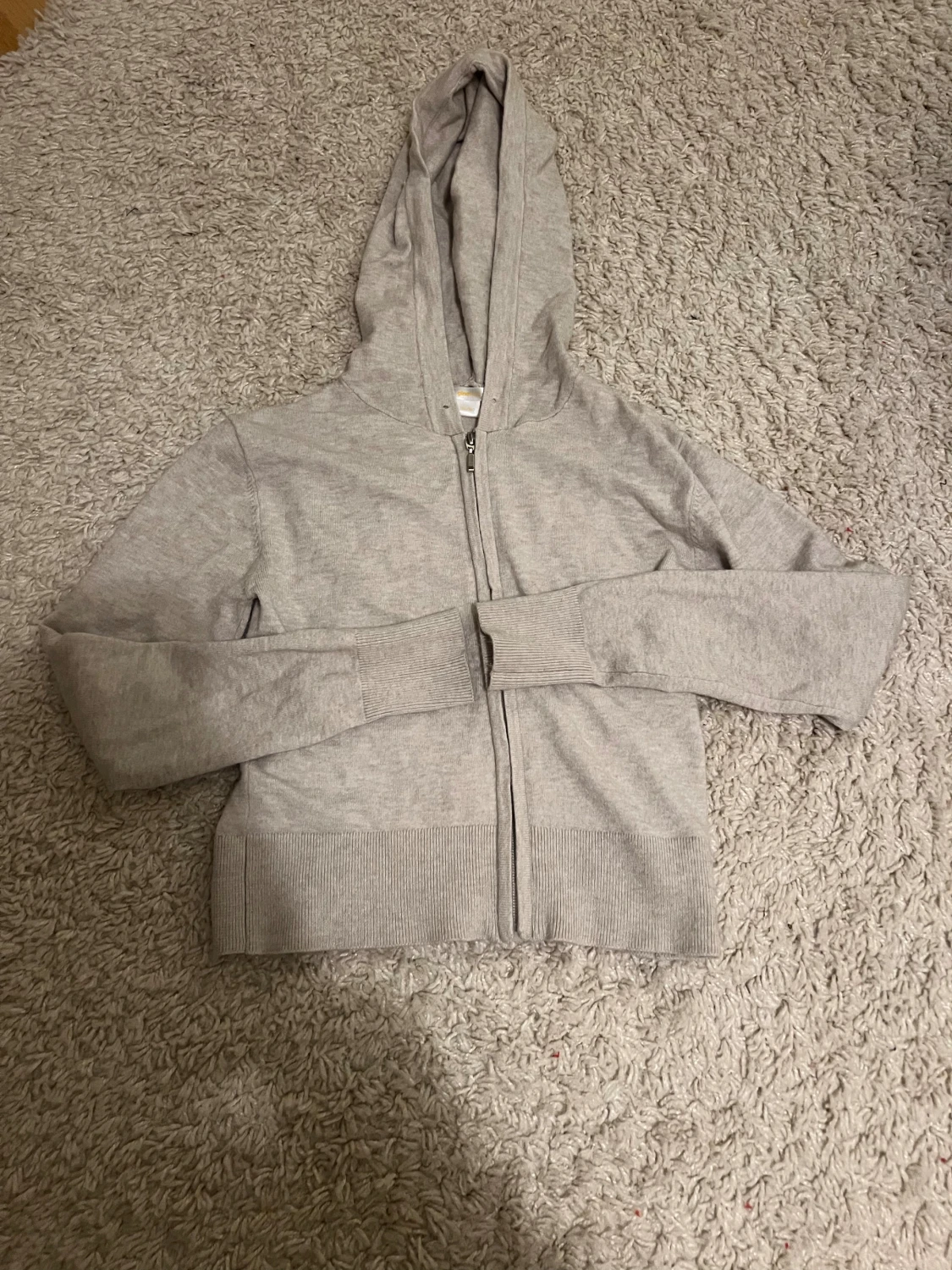  hoodie med dragkedja