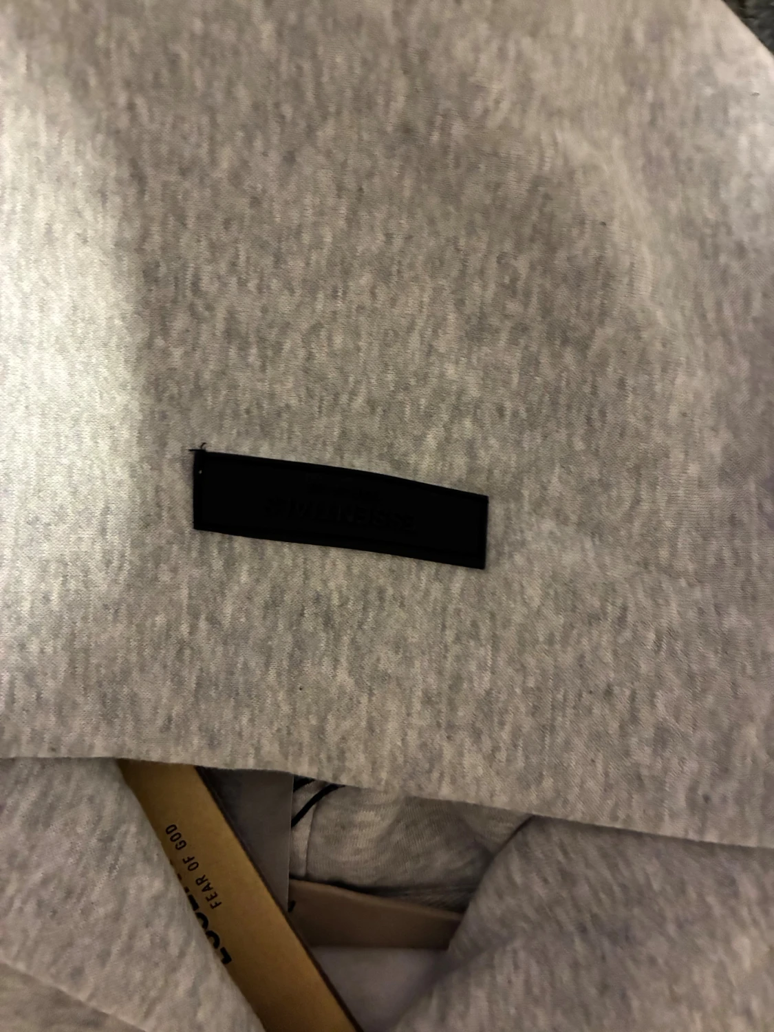 Grå Essentials Fear of God hoodie - 2