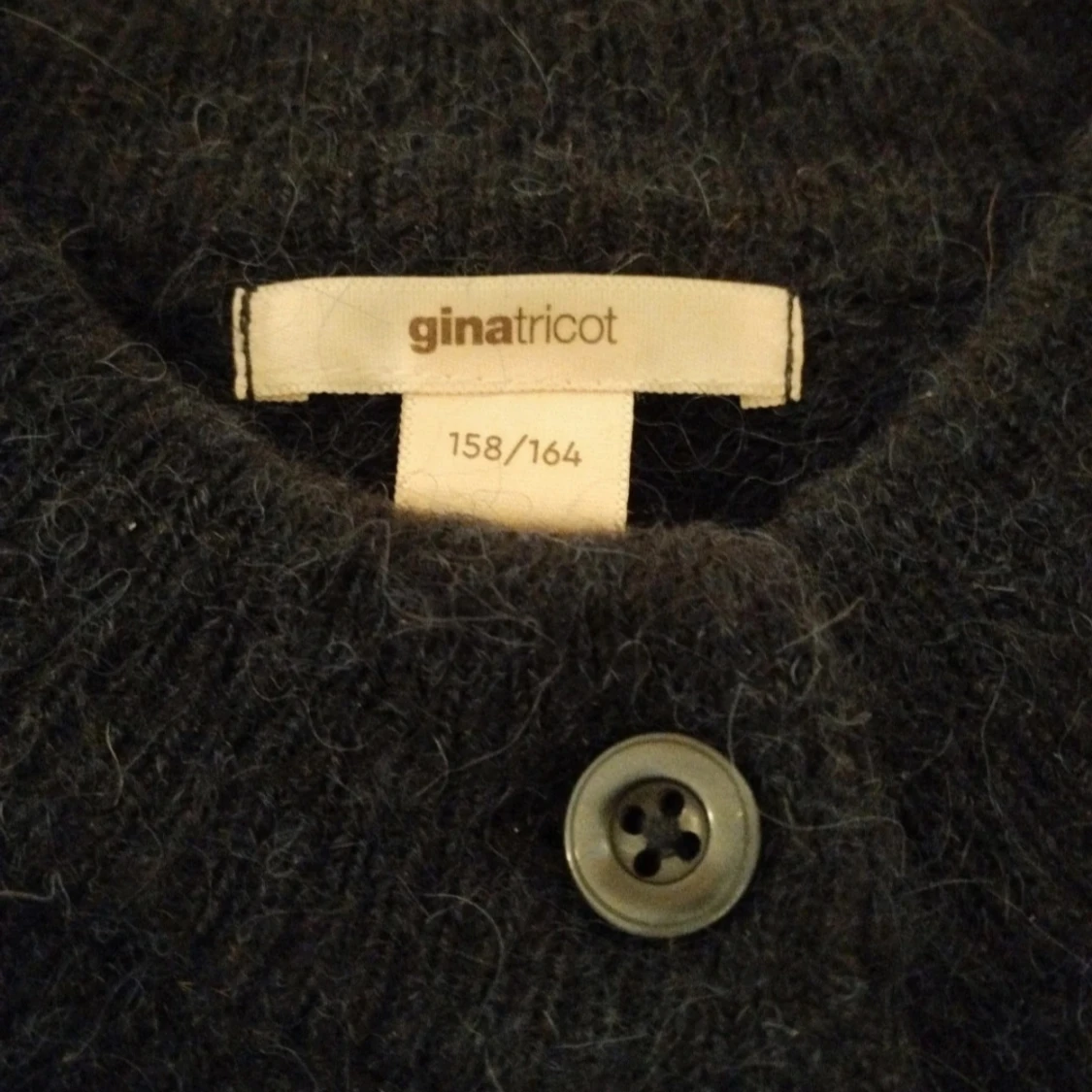 Svart kofta från Gina Tricot - 3