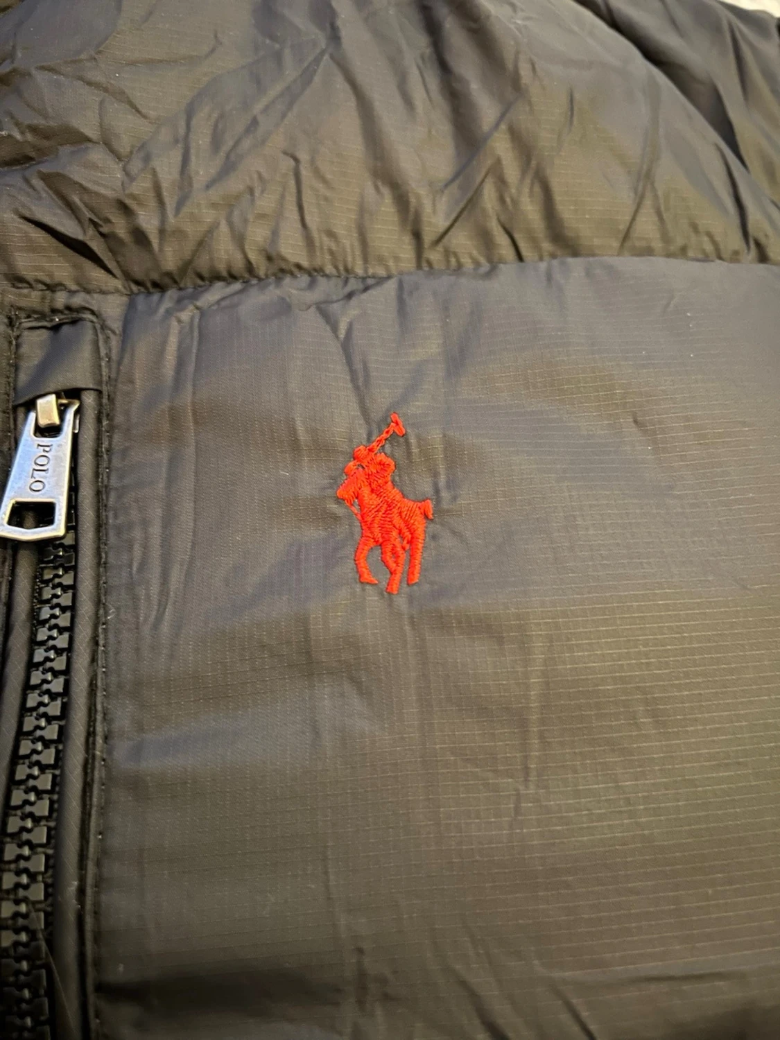 Svart pufferjacka från Polo Ralph Lauren - 1