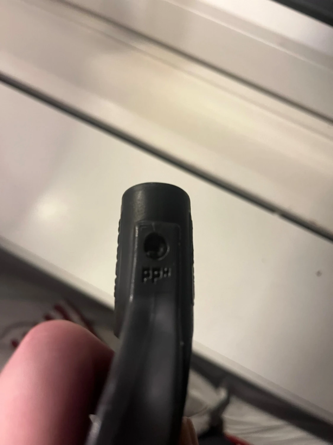 Svart innebandyblad plast ZONE MAKER BLAD - 2