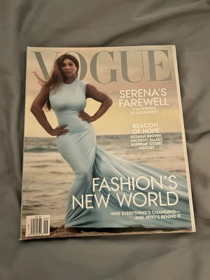 Vogue US September 2022 (Serena Williams) - Säljer för 200, köper du alla tidningar jag har kan du få dem för 2000 eller 3 för 500<3